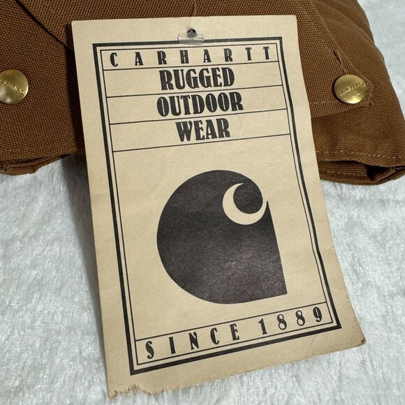 NWT Vintage Carhartt Arctic Quilt Canvas Hood 6QLH Snap Removable Replacement - Picture 7 of 10